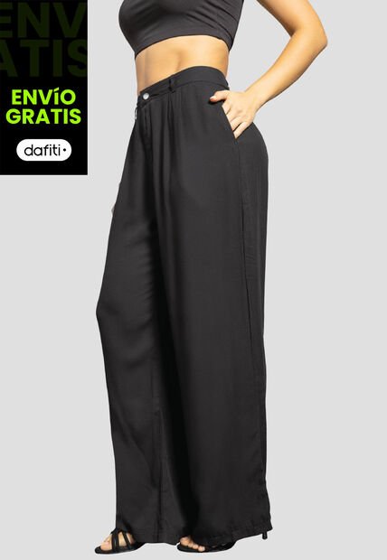 Pantalón Mujer Negro Mp 112221