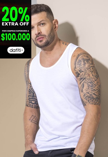 Camisilla Paq X2 Hombre Multicolor Mp 2121