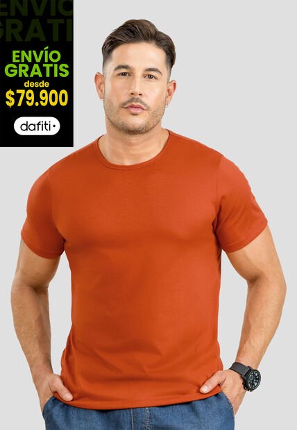 Camiseta Paq X2 Hombre Multicolor Mp 107008