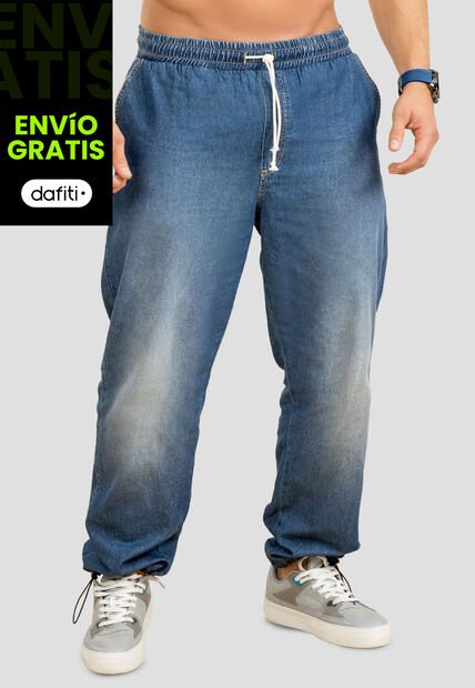 Jogger Hombre Azul Mp 107119