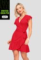 Vestido Corto Mujer Rojo Mp 106852 de MP