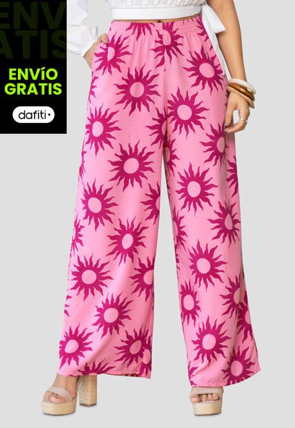 Pantalón Mujer Estampado Mp 106301