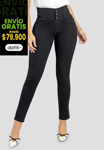 Jean Mujer Negro Mp 111055 MP