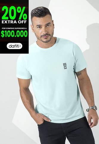 Camiseta Hombre Cristal Mp 7766 MP