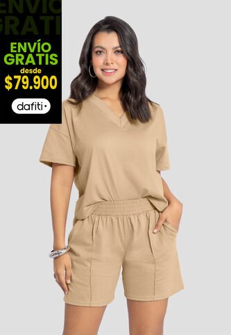 Conjunto Mujer Latte Mp 110863 MP