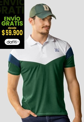 Polo Hombre Verde Pino Mp 105397 MP