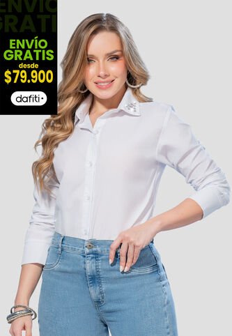 Camisa Mujer Blanco Mp 105621 MP