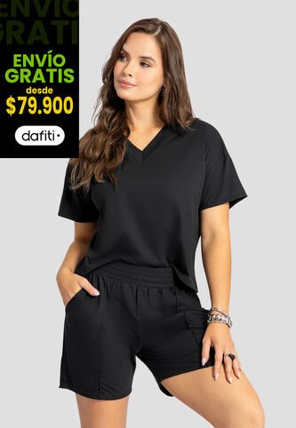 Conjunto Mujer Negro Mp 110863 MP