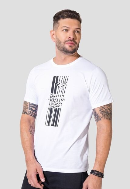 Camiseta Hombre Blanco Mp 2113