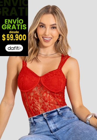 Blusa Mujer Rojo Mp 113703 MP