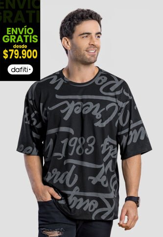 Camiseta Hombre Estampado Mp 104794 MP