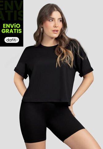 Conjunto Mujer Negro Mp 110978 MP