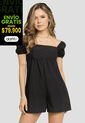 Enterizo Corto Mujer Negro Mp 2343 de MP