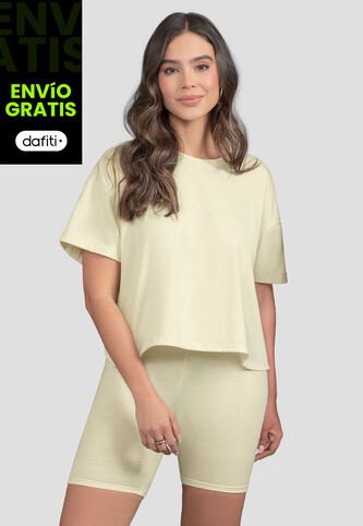 Conjunto Mujer Crema Mp 110978 MP