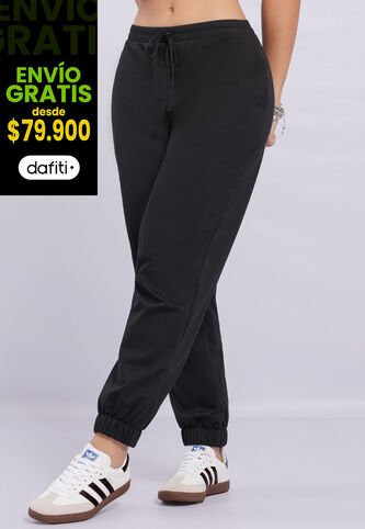 Jogger Mujer Negro Mp 110793 MP