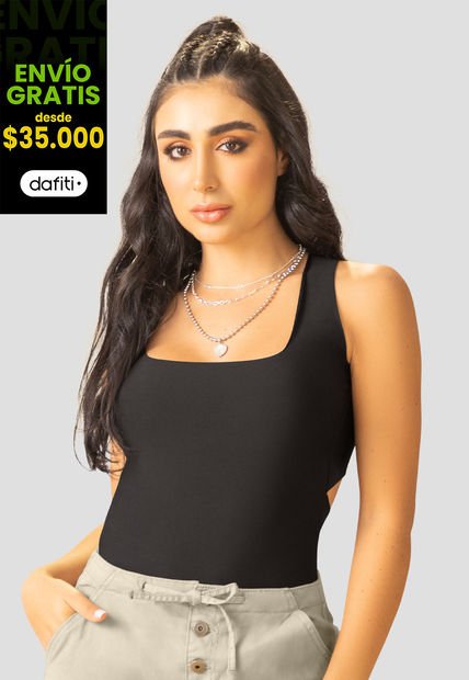 Body Mujer Negro Mp 107779