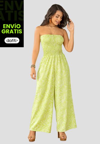 Enterizo Largo Mujer Estampado Mp 105895 MP