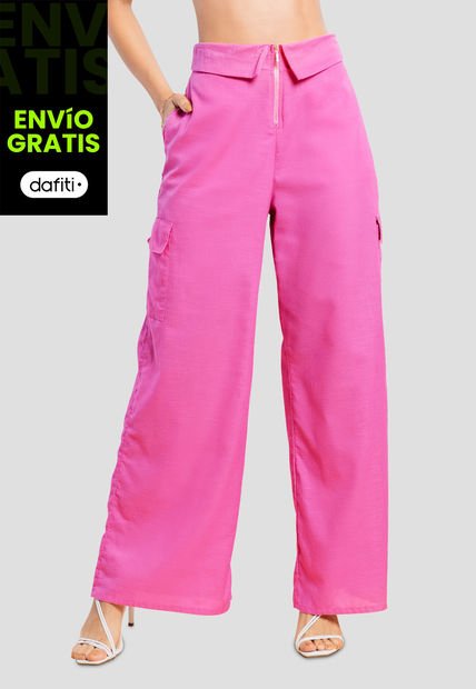 Pantalón Mujer Fucsia Mp 105625