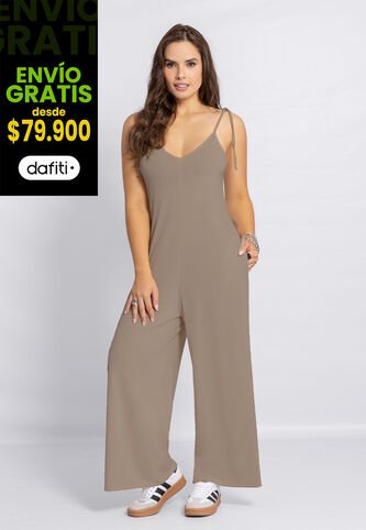 Enterizo Largo Mujer Café Pardo Mp 7230 MP