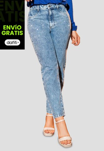 Jean Mujer Azul Medio Mp 105525 MP