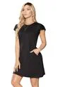 Vestido Corto Mujer Negro Mp 68383 de MP