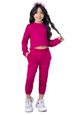 Conjunto Infantil Bebés Fucsia Mp 87285 MP