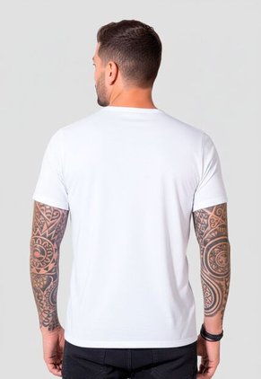 Camiseta Hombre Blanco Mp 2113