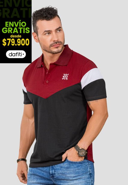 Polo Hombre Multicolor Mp 105397