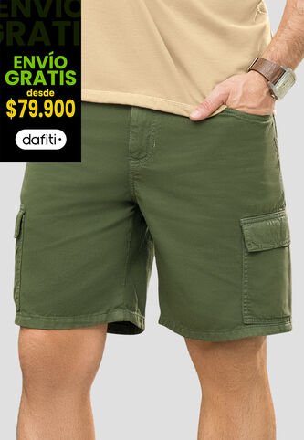 Bermuda Hombre Verde Mp 110344 MP