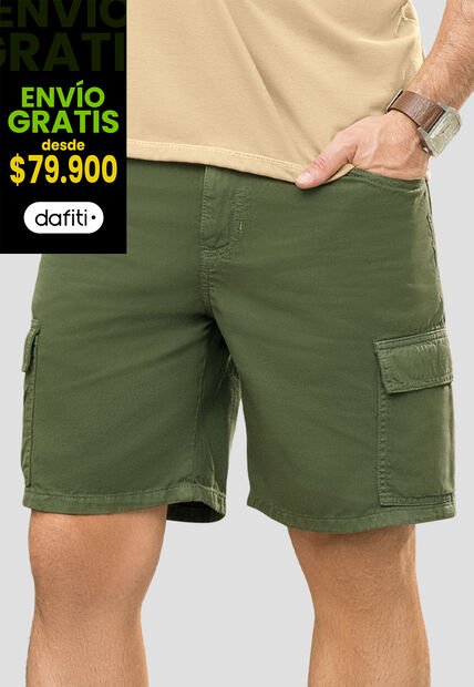 Bermuda Hombre Verde Mp 110344