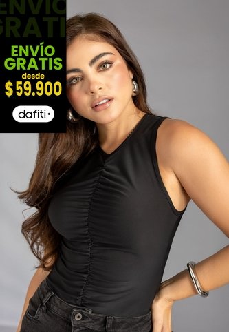Blusa Mujer Negro Mp 113210 MP