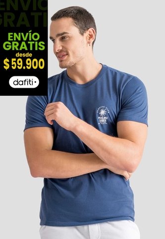 Camiseta Hombre Azul Profundo Mp 113063 MP