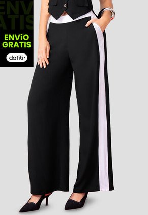 Pantalón Mujer Negro Mp 111275