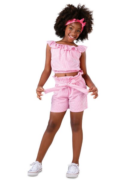 Conjunto Infantil Bebés Rosa Mp 58147