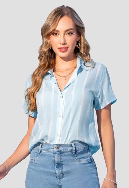 Camisa Mujer Estampado Mp 107550