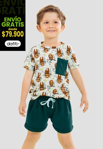 Conjunto Infantil Masculino Multicolor Mp 104963 MP