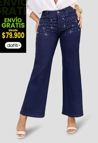 Jean Mujer Azul Oscuro Mp 110342 MP