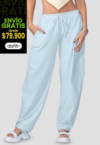 Pantalón Mujer Azul Baby Mp 110274 MP