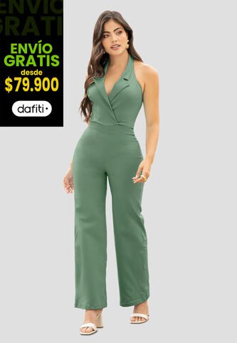 Enterizo Largo Mujer Aceituna Mp 110697 MP