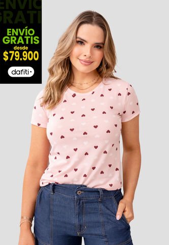 Camiseta Mujer Multicolor Mp 105328 MP