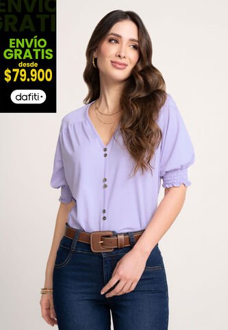 Blusa Mujer Lila Mp 104454 MP