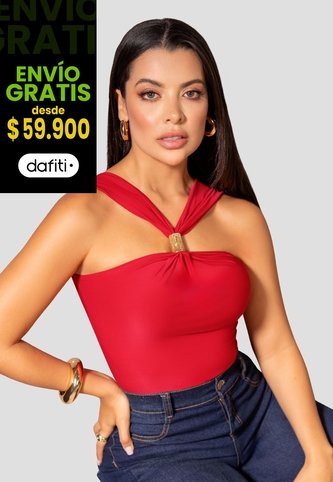 Blusa Mujer Rojo Mp 112516 MP