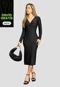 Vestido Largo Mujer Negro Mp 112224 de MP