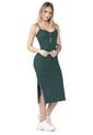 Vestido Largo Mujer Verde Botella Mp 5164 de MP