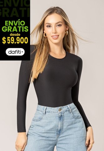 Camibuzo Mujer Negro Mp 112336 MP