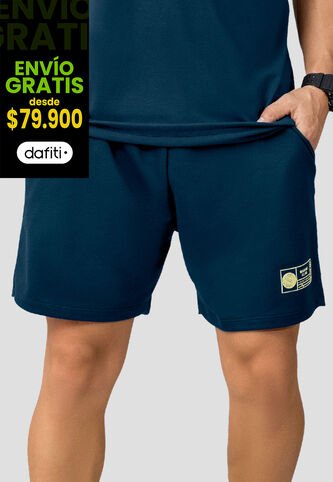 Bermuda Hombre Azul Profundo Mp 110527 MP
