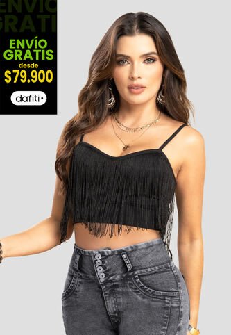 Blusa Mujer Negro Mp 104370 MP