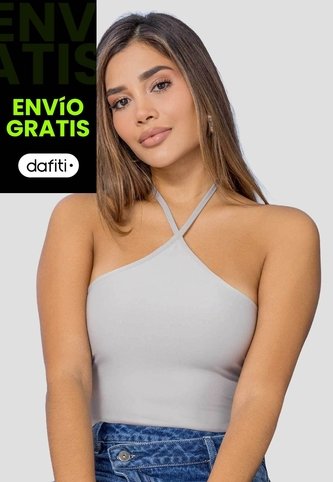Blusa Mujer Gris Claro Mp 114222 MP