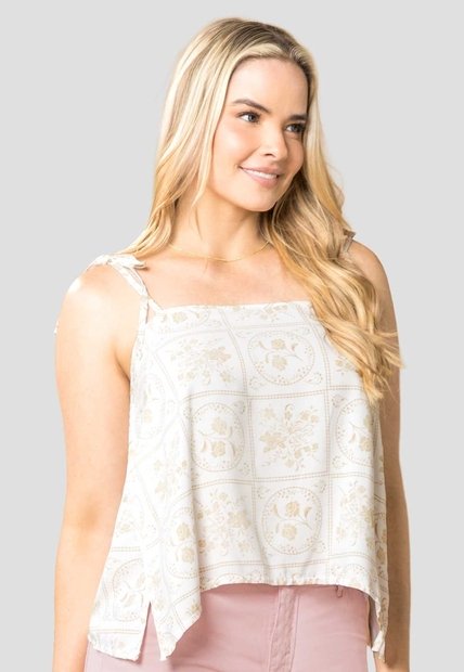 Blusa Mujer Crudo Mp 114421
