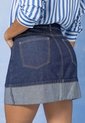 Falda Corta Mujer Azul Oscuro Mp 114459 de MP